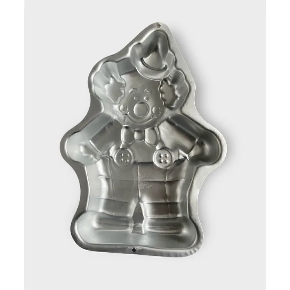 Wilton Vintage 1993 Clown Cake Baking Pan Aluminum